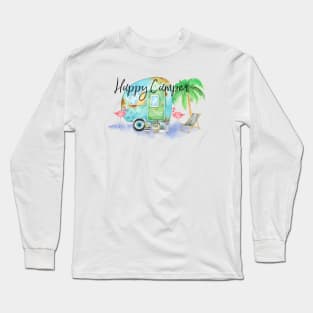 Happy Camper Long Sleeve T-Shirt